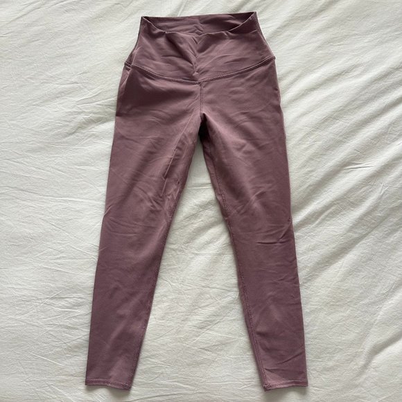 ALO YOGA - HIGH-WAIST AIRBRUSH LEGGING IN MARS CLAY - Picture 2 of 6